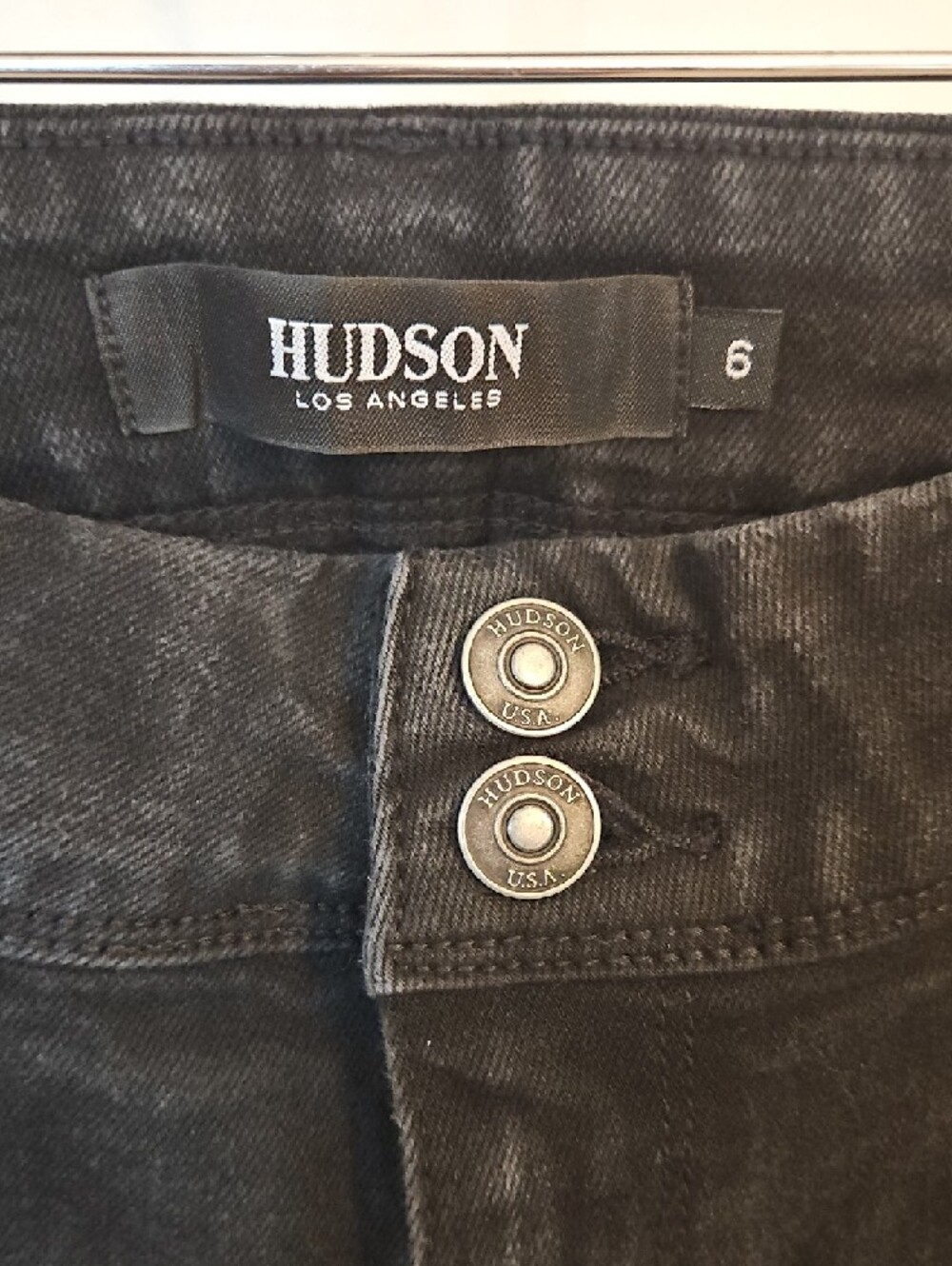 3/$30 Special☆Hudson Jeans Women's Black Skinny - Picture 4 of 4